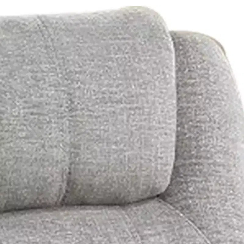 Poltrona reclinabile elettrica Power Lift da 37" con portabicchieri, rivestimento in ciniglia, grigio chiaro