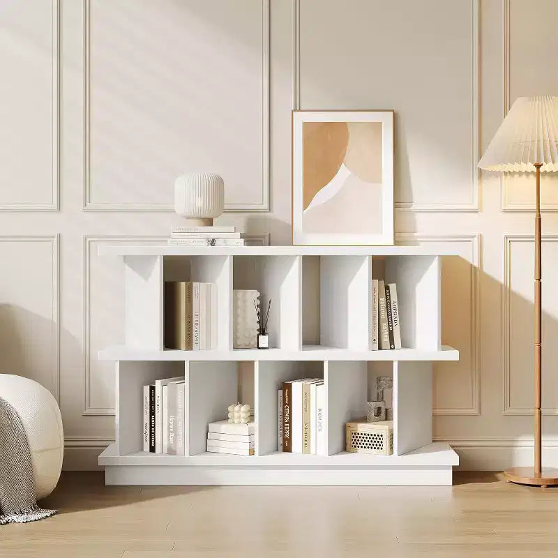 Libreria/divisorio a 8 cubi con 10 pannelli rimovibili