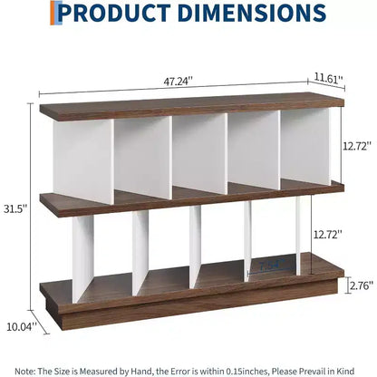 Libreria/divisorio a 8 cubi con 10 pannelli rimovibili