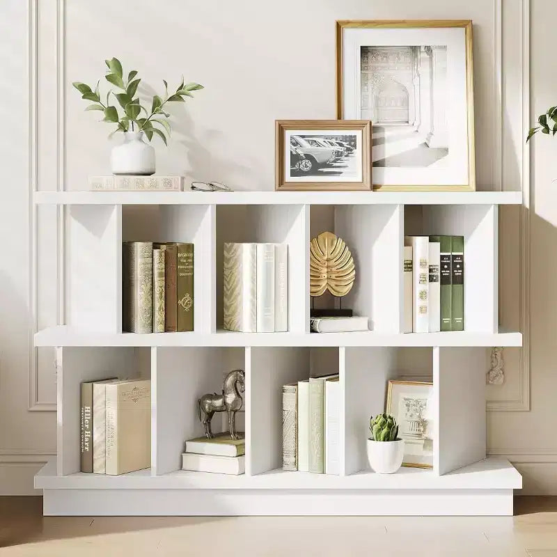 Libreria/divisorio a 8 cubi con 10 pannelli rimovibili