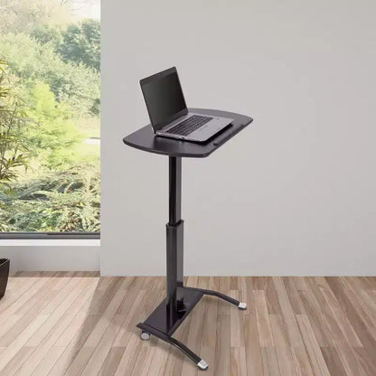 Leggio e podio per oratori pneumatici, regolabili in altezza e inclinazione per laptop